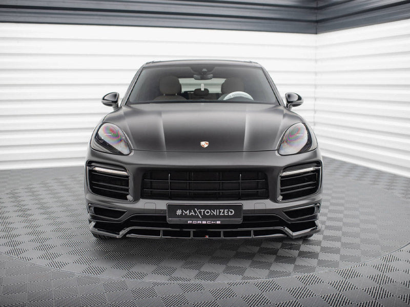 Maxton Design - FRONT SPLITTER PORSCHE CAYENNE SPORT DESIGN MK3