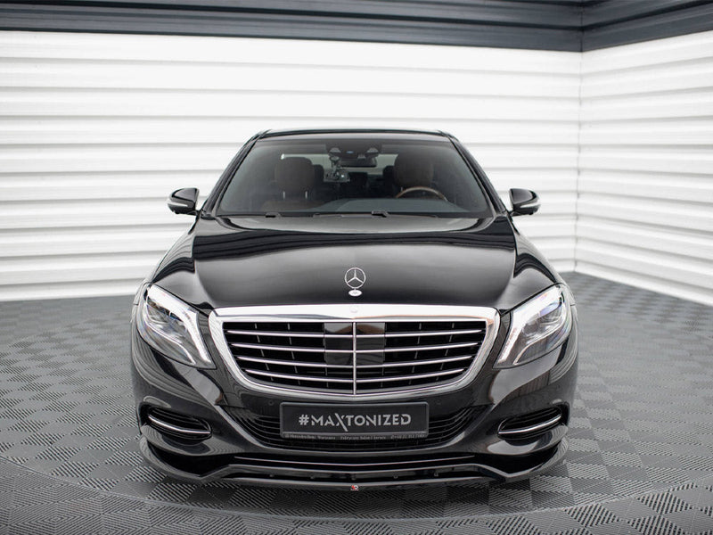 Maxton Design - Front Splitter V.2 Mercedes-Benz S W222