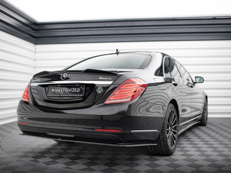 Maxton Design - SPOILER CAP 3D MERCEDES-BENZ S W222 / W222 Facelift