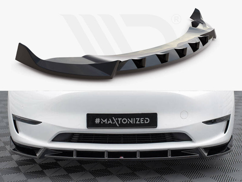 Maxton Design - FRONT SPLITTER V.1 TESLA MODEL Y
