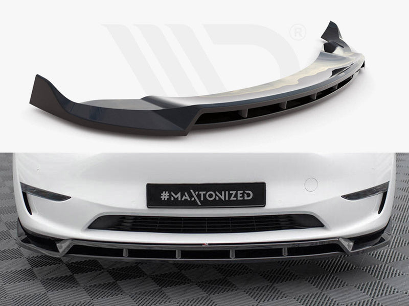 Maxton Design - FRONT SPLITTER V.2 TESLA MODEL Y