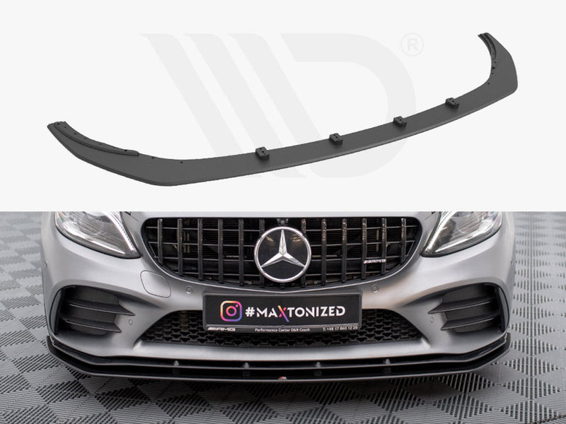 Maxton Design - STREET PRO FRONT SPLITTER MERCEDES-AMG C43 COUPE C205 FACELIFT