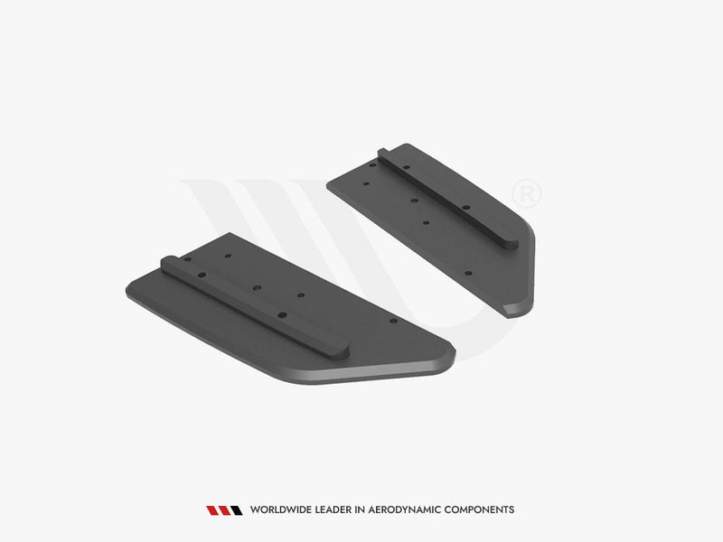 Maxton Design - STREET PRO REAR SIDE SPLITTERS MERCEDES-AMG C43 COUPE C205 FACELIFT