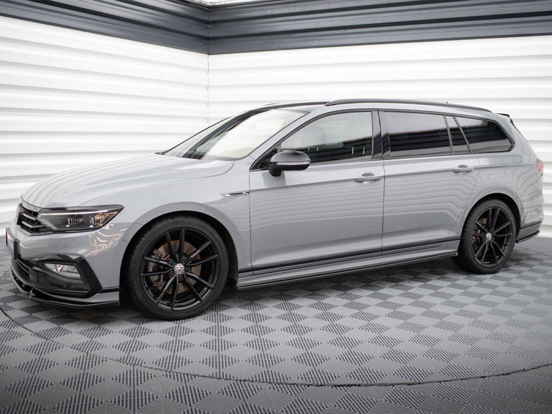 Maxton Design - SIDE SKIRTS DIFFUSERS VOLKSWAGEN PASSAT R-LINE B8 FACELIFT