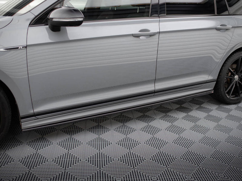 Maxton Design - SIDE SKIRTS DIFFUSERS VOLKSWAGEN PASSAT R-LINE B8 FACELIFT