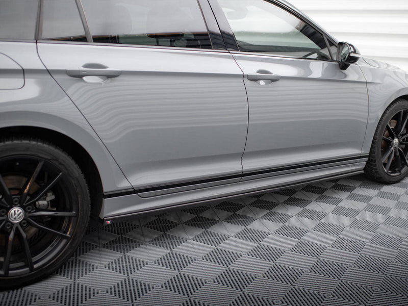 Maxton Design - SIDE SKIRTS DIFFUSERS VOLKSWAGEN PASSAT R-LINE B8 FACELIFT
