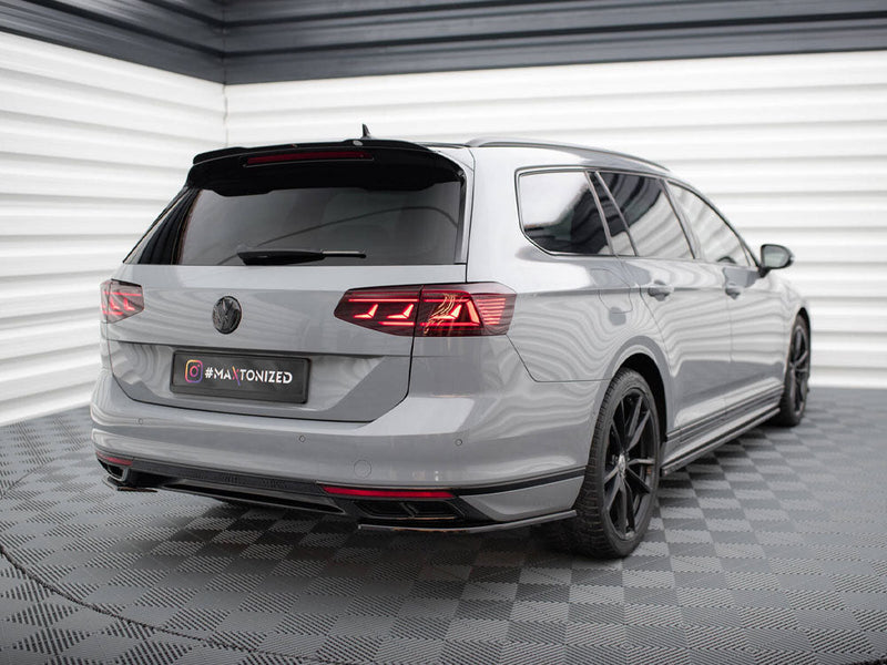 Maxton Design - REAR SIDE SPLITTERS VOLKSWAGEN PASSAT R-LINE B8 FACELIFT