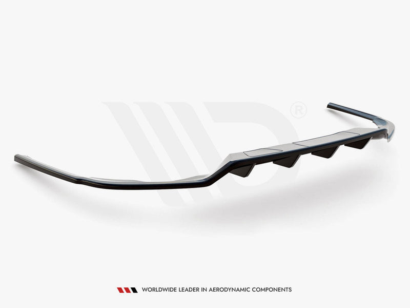 Maxton Design - CENTRAL REAR SPLITTER (VERTICAL BARS) VOLKSWAGEN PASSAT R-LINE B8 FACELIFT