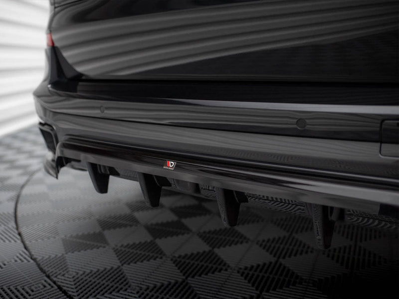 Maxton Design - Central Rear Splitter (Vertical Bars) BMW X5 M-Sport G05
