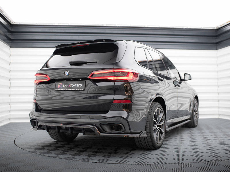 Maxton Design - Central Rear Splitter (Vertical Bars) BMW X5 M-Sport G05