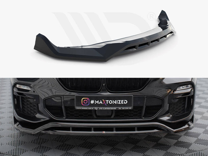 Maxton Design - Front Splitter V.2 BMW X5 M-Sport G05