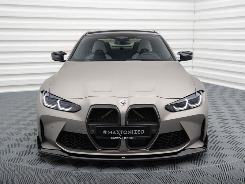 Maxton Design - Front Splitter V.4 CSL Look BMW M4 G82 / G82 Facelift