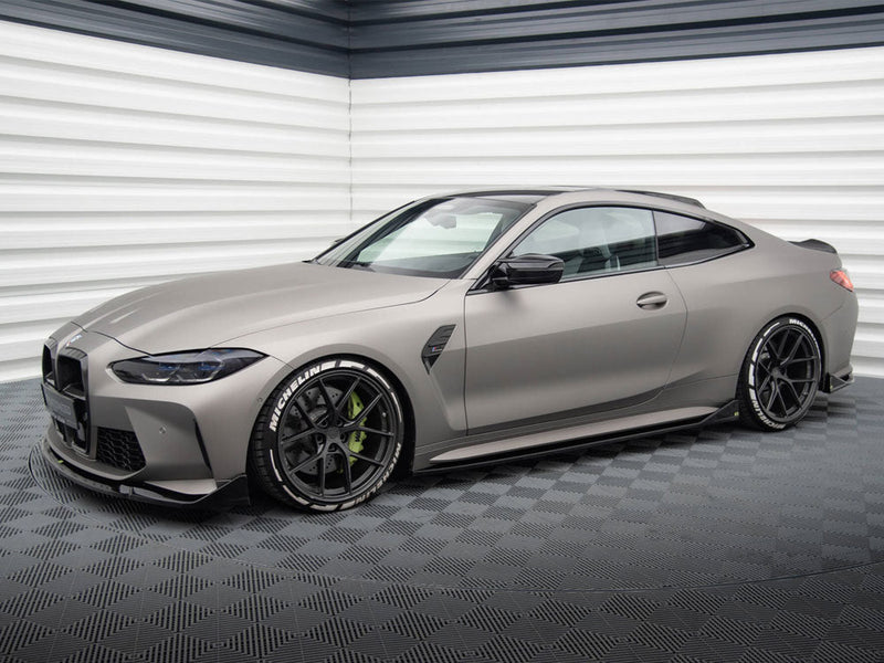Maxton Design - Side Skirt Diffusers V.3 CSL Look BMW M4 G82 / G82 Facelift