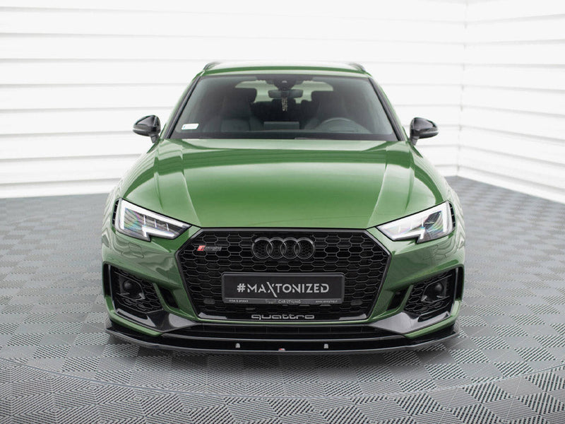 Maxton Design - FRONT SPLITTER V.1 AUDI RS4 B9