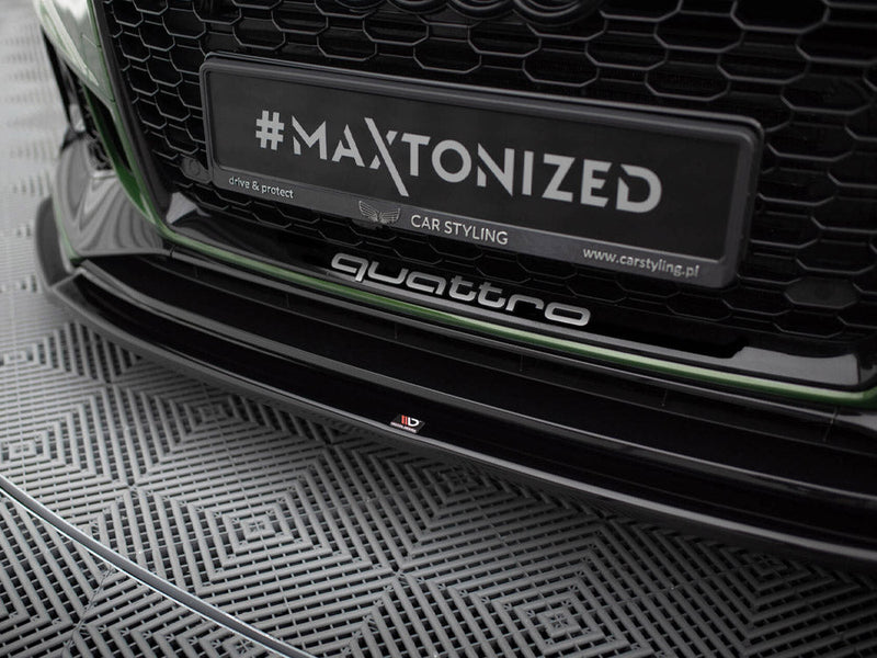 Maxton Design - FRONT SPLITTER V.2 AUDI RS4 B9