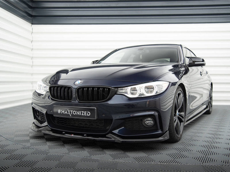 Maxton Design - FRONT SPLITTER V.5 BMW 4 COUPE / GRAN COUPE / CABRIO M-PACK F32 / F36 / F33