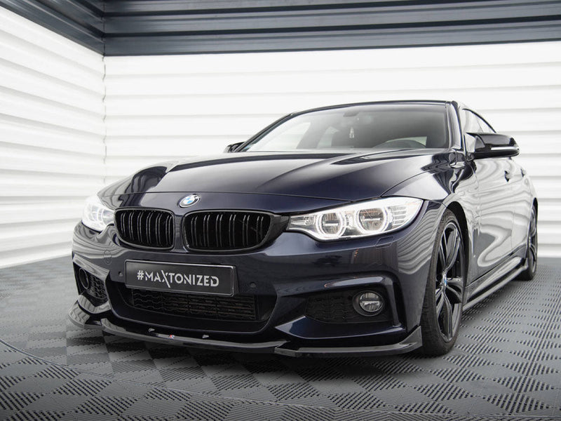 Maxton Design - FRONT SPLITTER V.6 BMW 4 COUPE / GRAN COUPE / CABRIO M-PACK F32 / F36 / F33