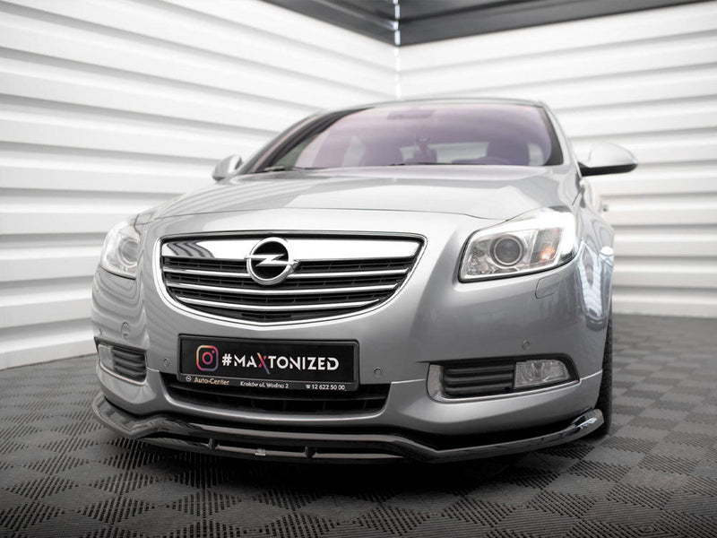 Maxton Design - FRONT SPLITTER OPEL INSIGNIA OPC-LINE MK1