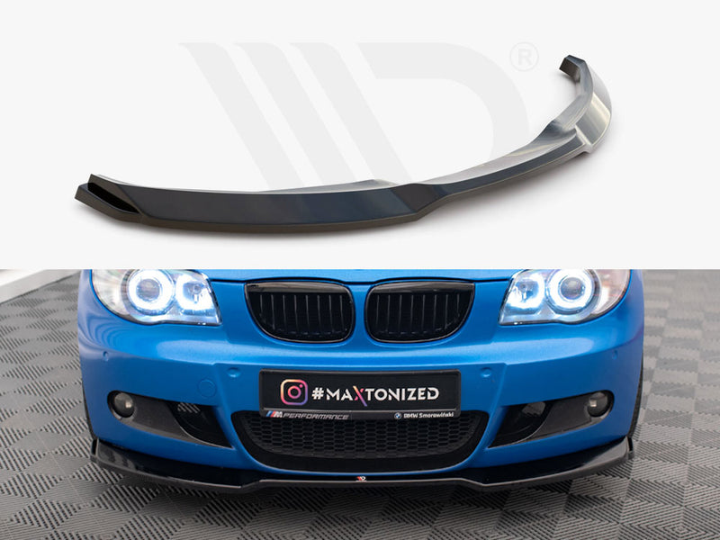 Maxton Design - Front Splitter V.1 BMW 1 M-Pack E87 / E81 Facelift