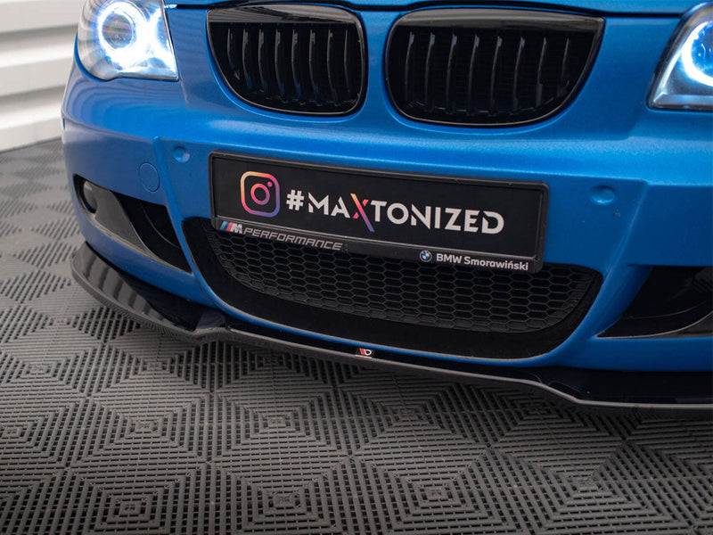 Maxton Design - Front Splitter V.1 BMW 1 M-Pack E87 / E81 Facelift