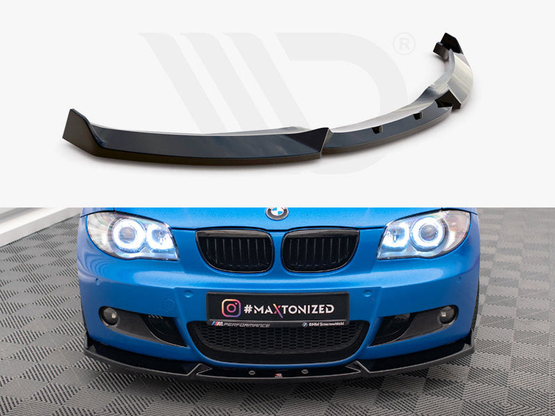 Maxton Design - Front Splitter V.2 BMW 1 M-Pack E87 / E81 Facelift