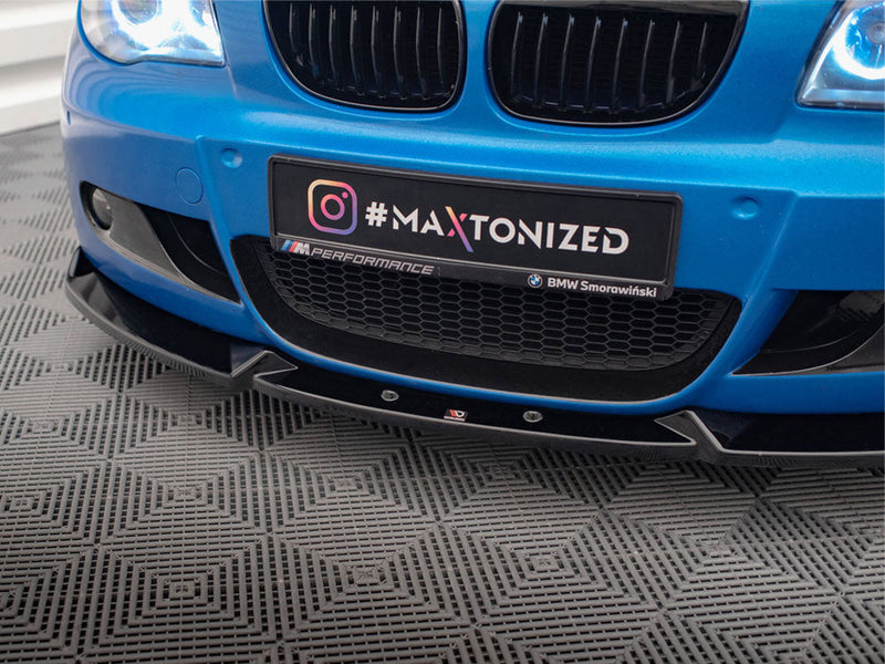 Maxton Design - Front Splitter V.2 BMW 1 M-Pack E87 / E81 Facelift