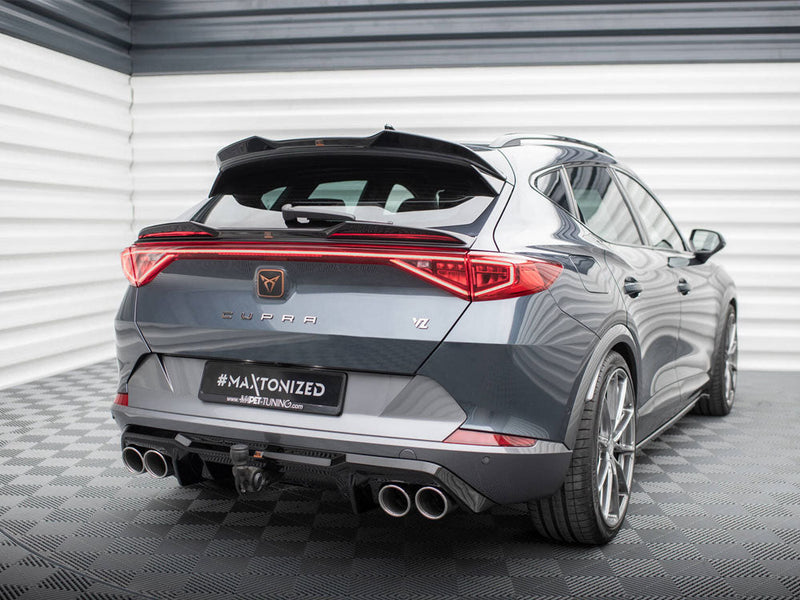 Maxton Design - Rear Valance V.3 + Exhaust Tips Cupra Formentor VZ Mk1 / Mk1 Facelift