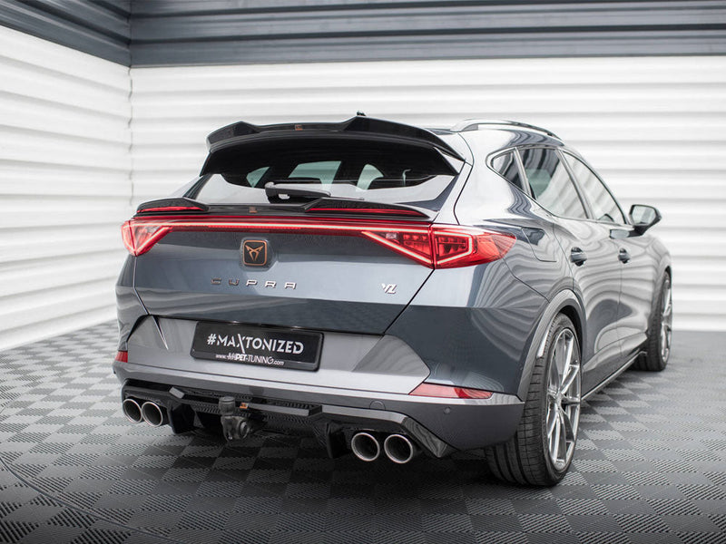 Maxton Design - Rear Valance V.3 + Exhaust Ends Imitation Cupra Formentor Mk1