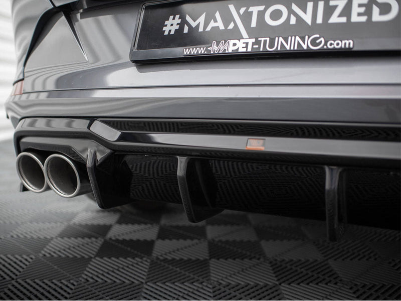 Maxton Design - Rear Valance V.3 + Exhaust Ends Imitation Cupra Formentor Mk1