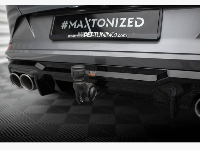 Maxton Design - Rear Valance V.3 + Exhaust Ends Imitation Cupra Formentor Mk1