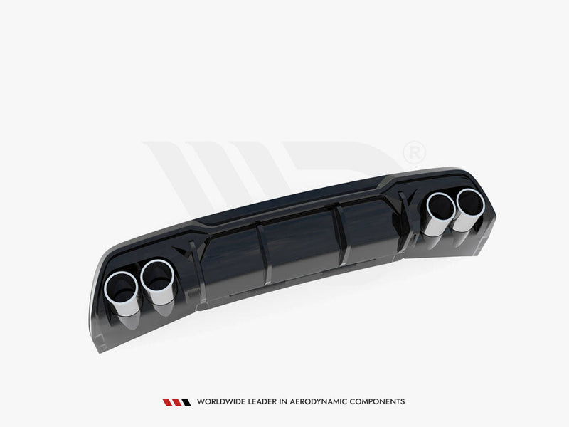 Maxton Design - Rear Valance V.3 + Exhaust Ends Imitation Cupra Formentor Mk1