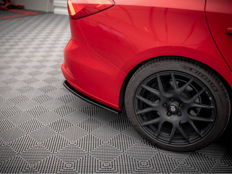 Maxton Design - Rear Side Splitters V.5 Ford Focus ST Estate Mk4 / MK4.5