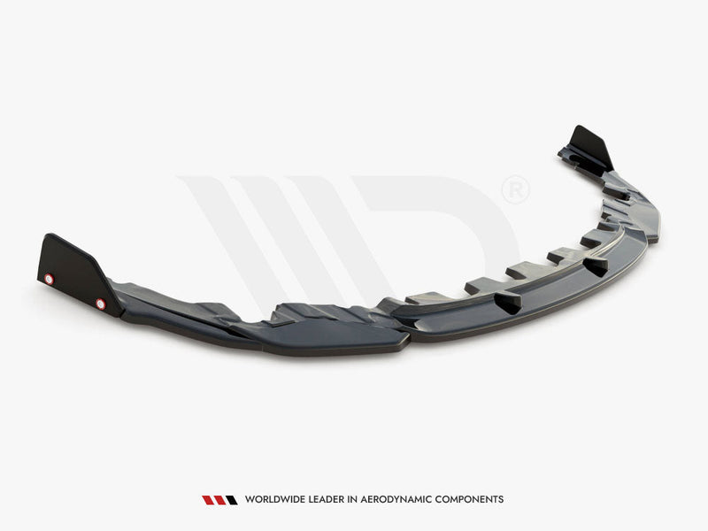 Maxton Design - Front Splitter V.1 + Flaps BMW M8 Gran Coupe F93 / Coupe F92