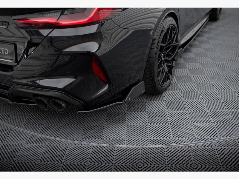 Maxton Design - REAR SIDE SPLITTERS V.1 + FLAPS BMW M8 GRAN COUPE F93
