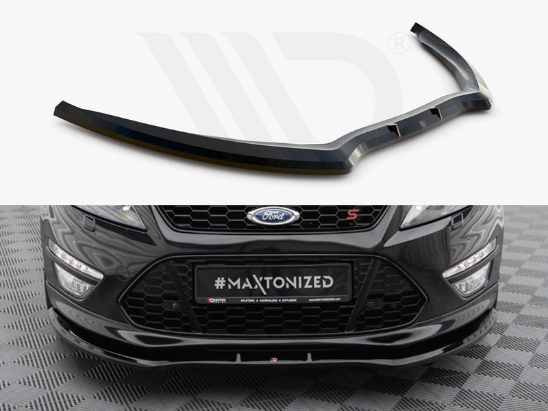 Maxton Design - Front Splitter V.1 Ford Mondeo ST-Line Estate Mk4 Facelift