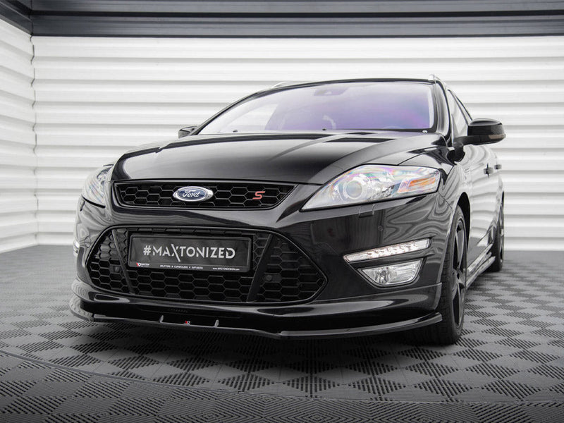 Maxton Design - Front Splitter V.1 Ford Mondeo ST-Line Estate Mk4 Facelift