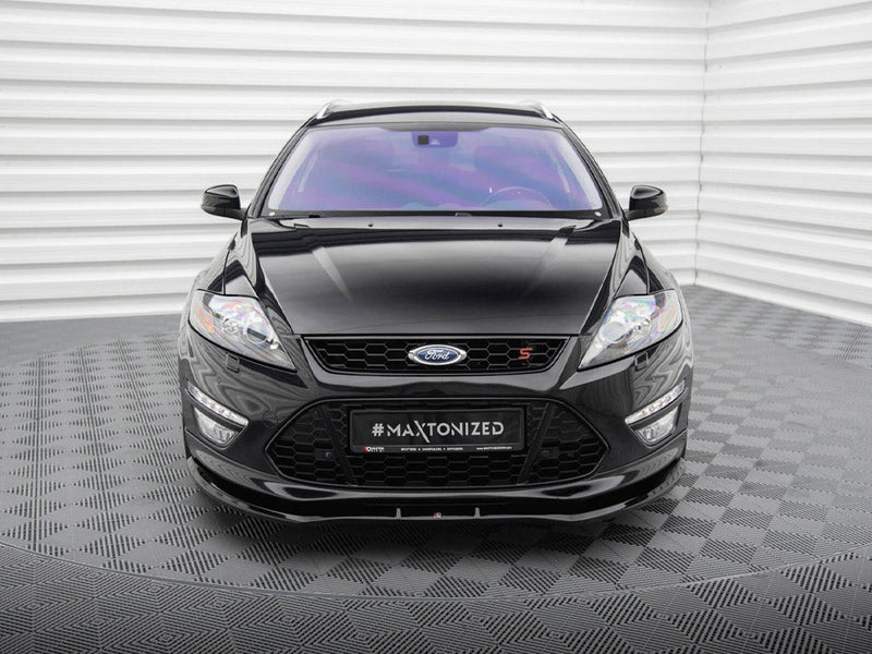 Maxton Design - Front Splitter V.1 Ford Mondeo ST-Line Estate Mk4 Facelift