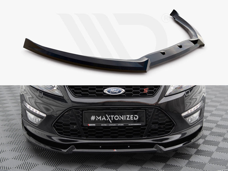 Maxton Design - Front Splitter V.2 Ford Mondeo ST-Line Estate Mk4 Facelift