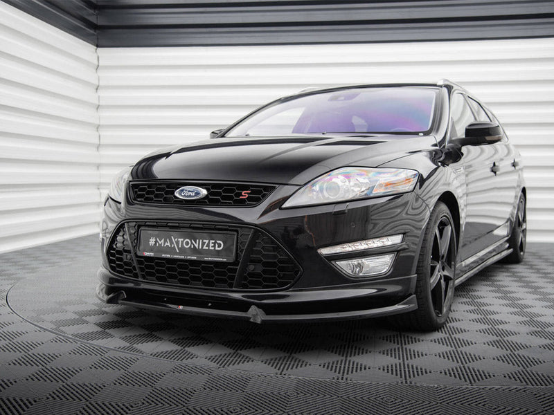 Maxton Design - Front Splitter V.2 Ford Mondeo ST-Line Estate Mk4 Facelift