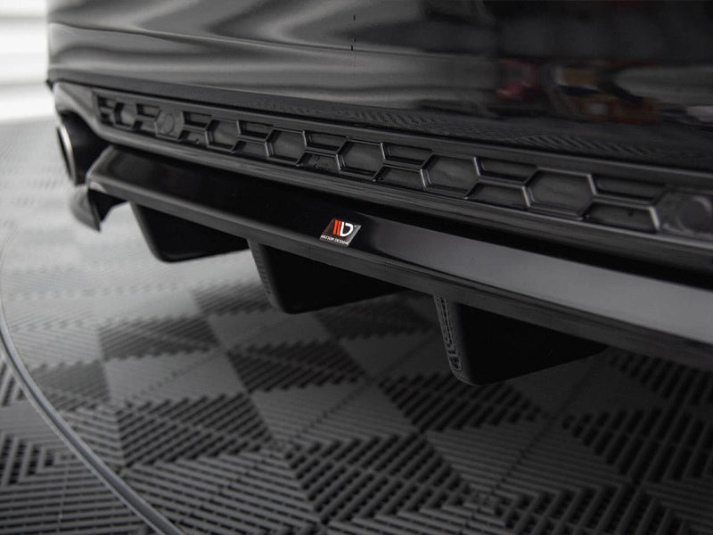 Maxton Design - Rear Splitter (Vertical Bars) Ford Mondeo Estate ST-Line Mk4 Facelift