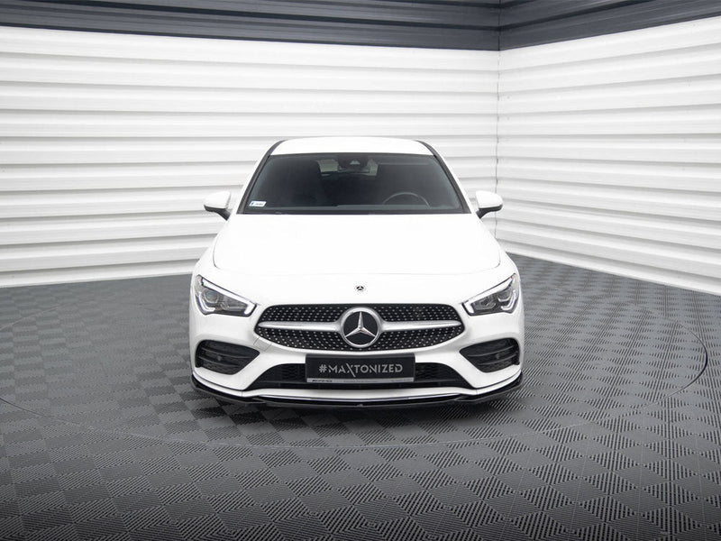 Maxton Design - FRONT SPLITTER V.1 MERCEDES-BENZ CLA AMG-LINE C118 (2019-)
