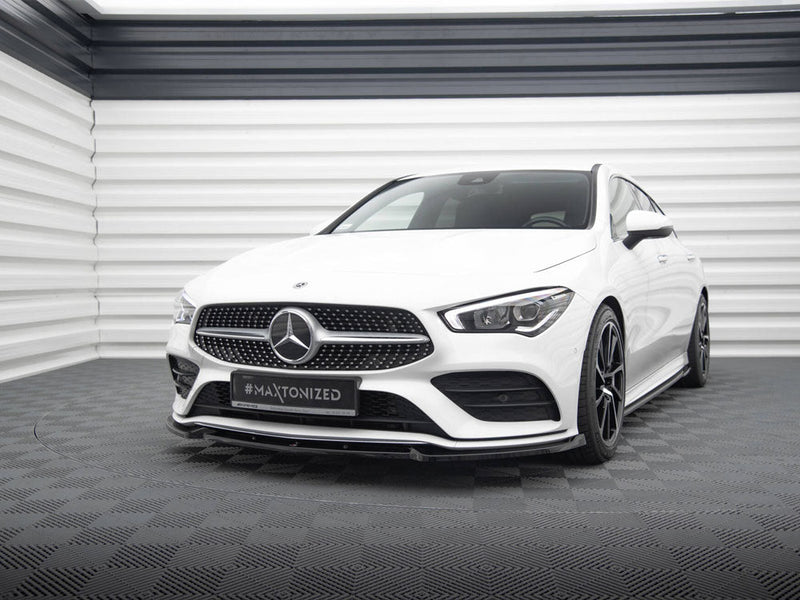 Maxton Design - Front Splitter V.2 Mercedes-Benz CLA A35 AMG / AMG-Line C118