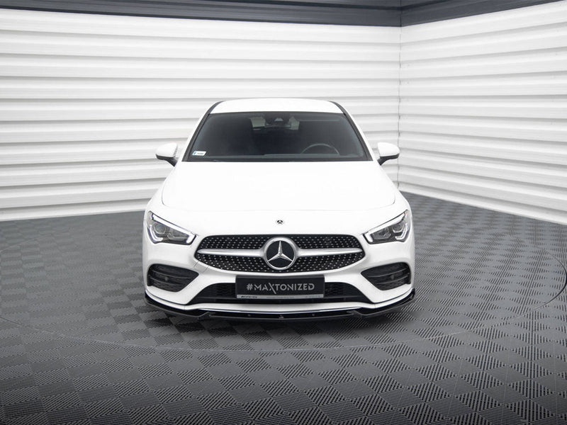 Maxton Design - Front Splitter V.2 Mercedes-Benz CLA A35 AMG / AMG-Line C118