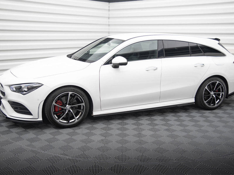 Maxton Design - SIDE SKIRTS DIFFUSERS MERCEDES-BENZ CLA AMG-LINE C118