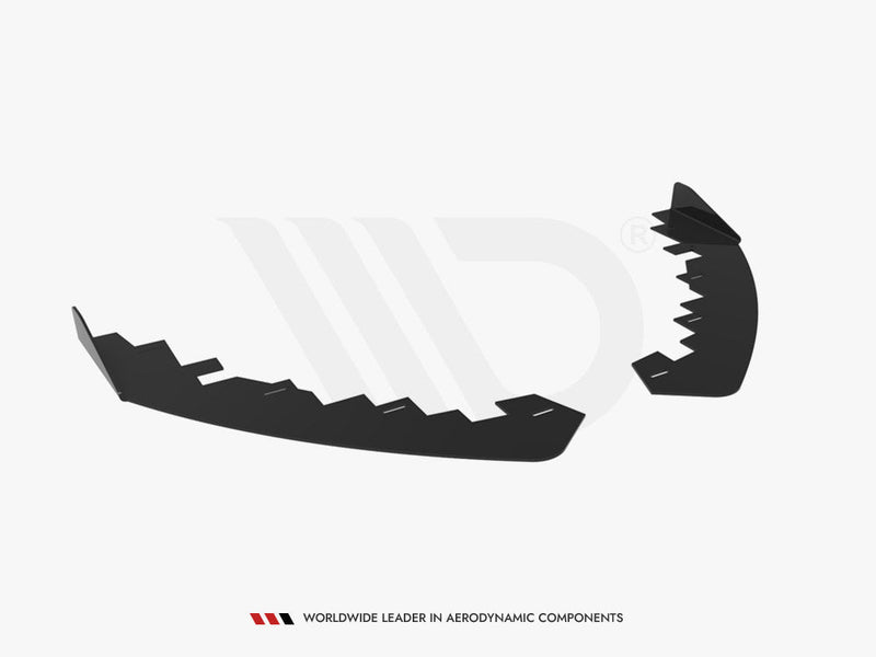 Maxton Design - FRONT SPLITTER FLAPS FORD FOCUS ST MK4 (2019-)