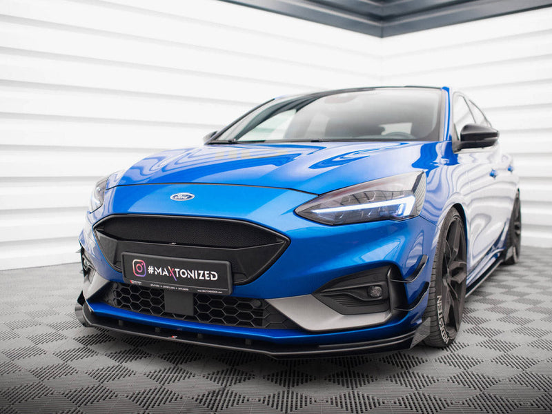 Maxton Design - FRONT SPLITTER FLAPS FORD FOCUS ST MK4 (2019-)
