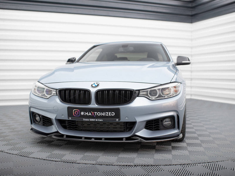 Maxton Design - FRONT SPLITTER V.3 BMW 4 COUPE / GRAN COUPE / CABRIO M-PACK F32 / F36 / F33