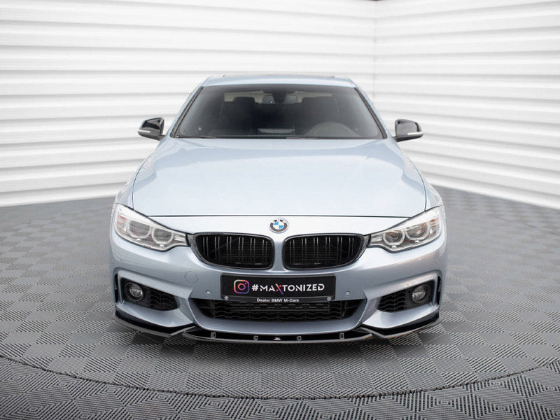 Maxton Design - FRONT SPLITTER V.3 BMW 4 COUPE / GRAN COUPE / CABRIO M-PACK F32 / F36 / F33