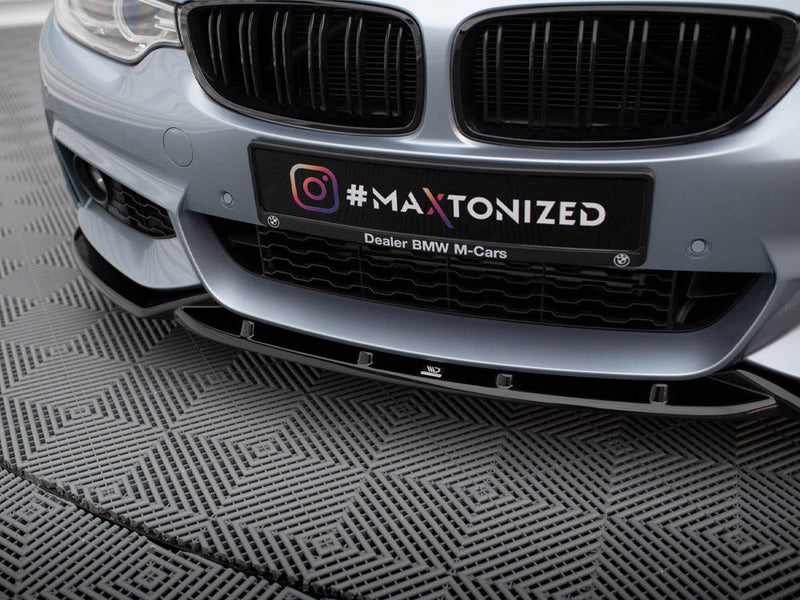 Maxton Design - FRONT SPLITTER V.3 BMW 4 COUPE / GRAN COUPE / CABRIO M-PACK F32 / F36 / F33