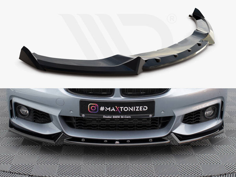 Maxton Design - FRONT SPLITTER V.4 BMW 4 COUPE / GRAN COUPE / CABRIO M-PACK F32 / F36 / F33